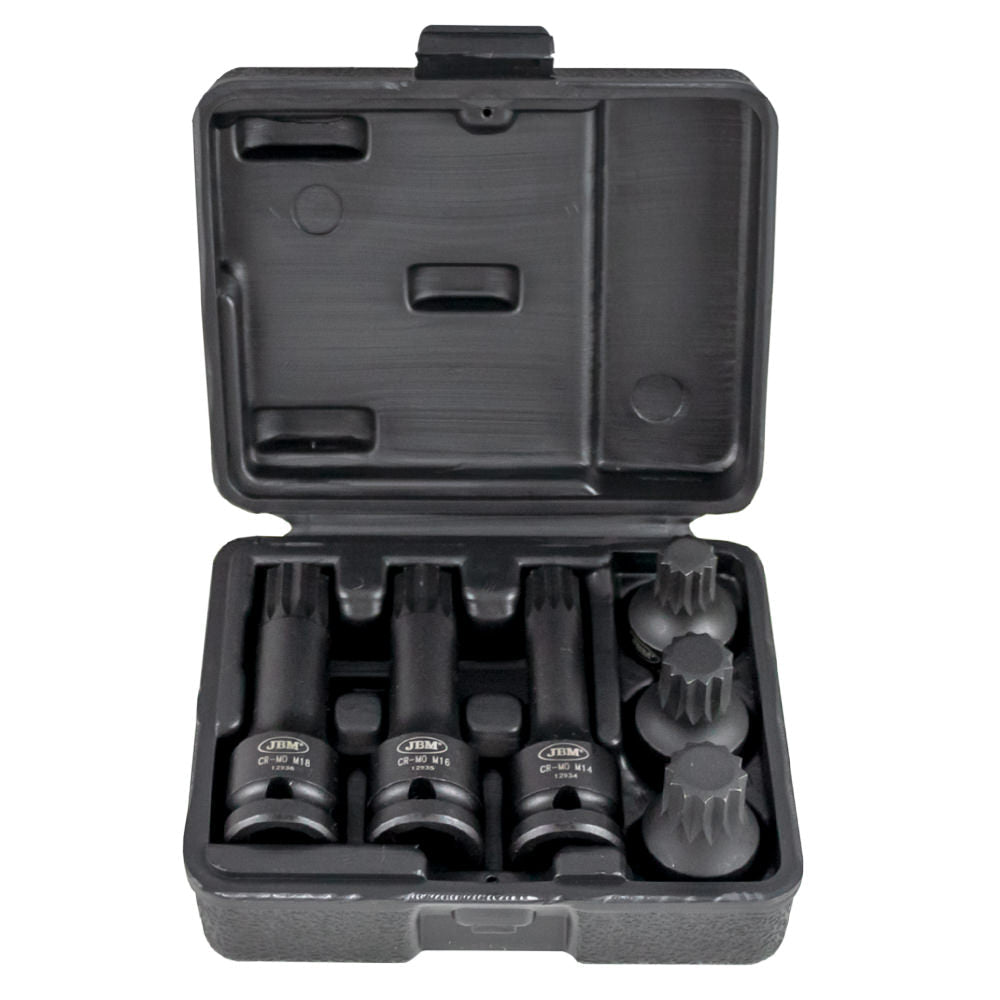 JBM SET DI 6 BUSSOLE E PUNTE XZN PNEUMATICHE 1/2” 52546 - Techservice