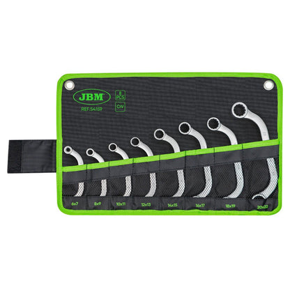 JBM SET DI 8 CHIAVI A C A 12 POLI 54159 - Techservice