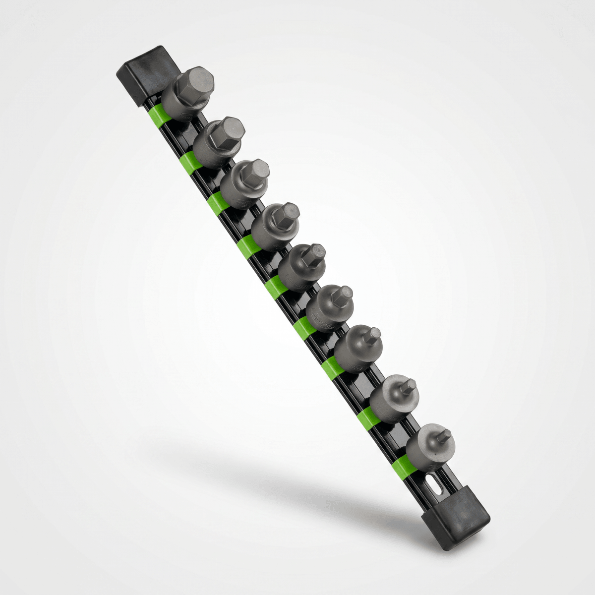 JBM SET DI 9 INSERTI ALLEN CORTI CON BUSSOLE 3/8" 54545 - Techservice