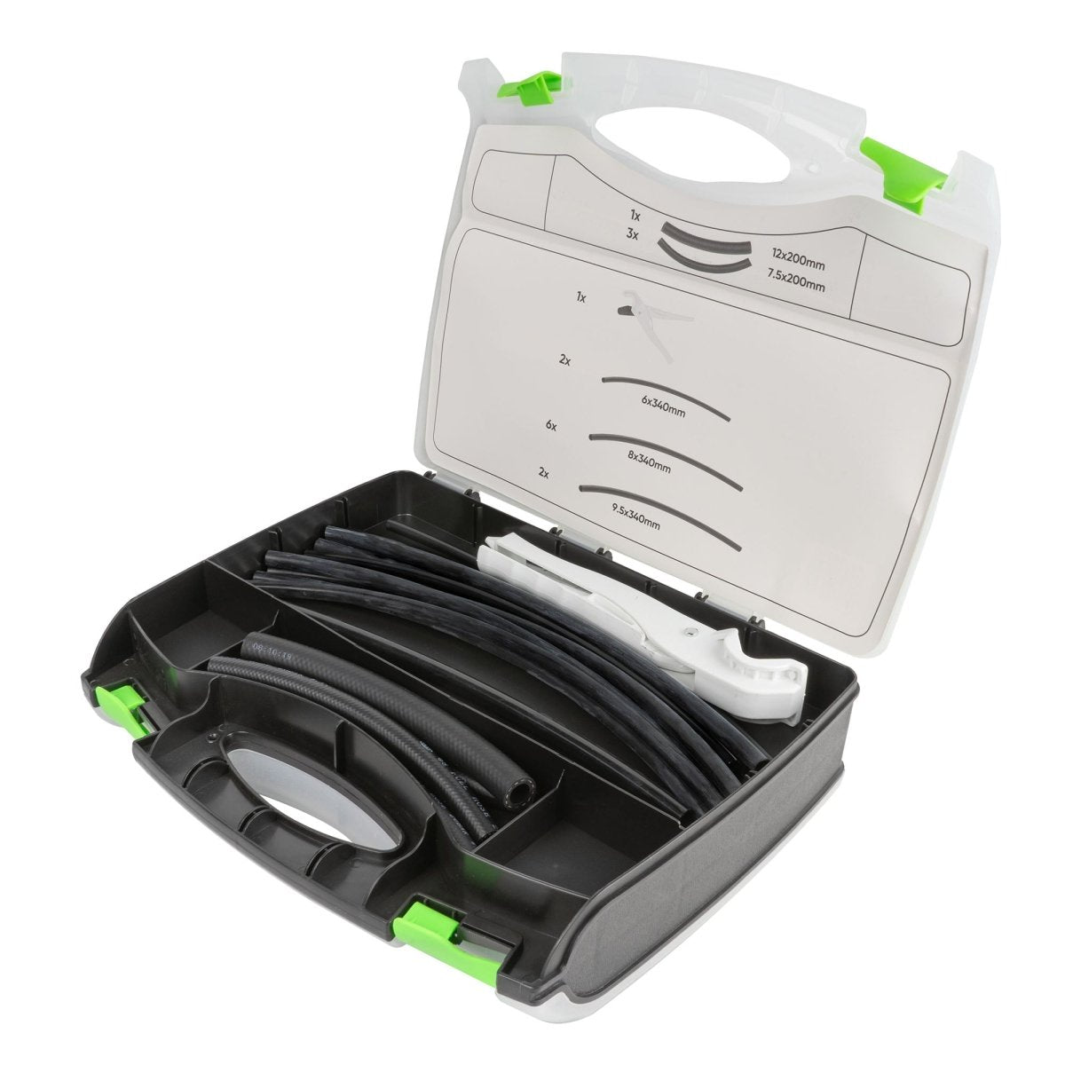 JBM SET DI RACCORDI E TUBI PER CARBURANTE (95 PEZZI) 54390 - Techservice