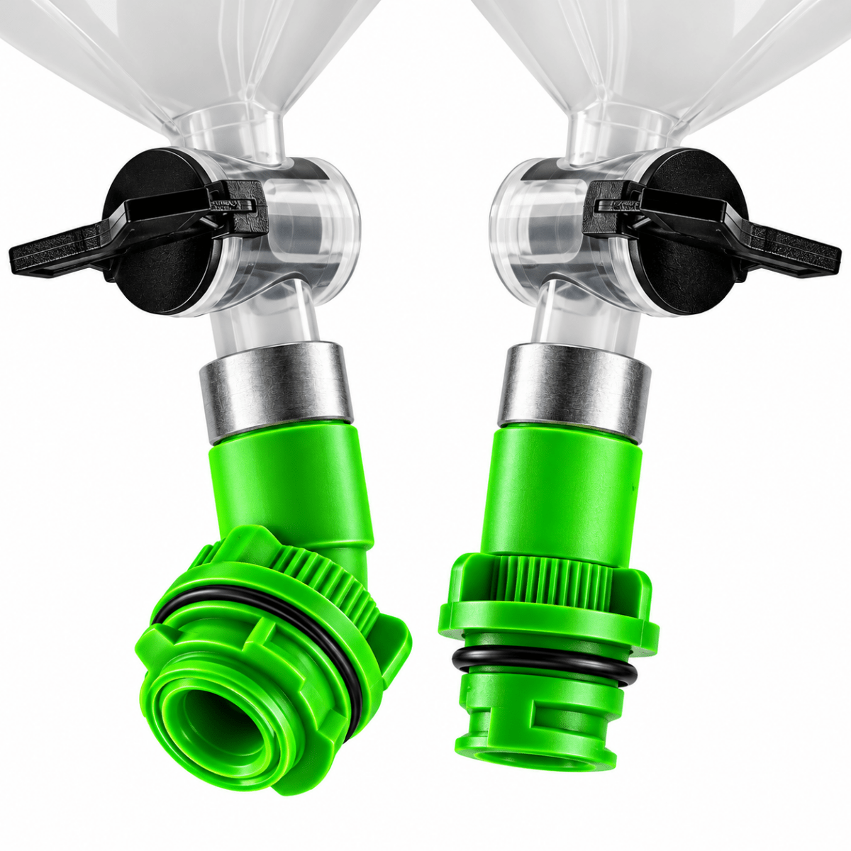 JBM SET RIEMPIMENTO OLIO 2L CON 12 ADATTATORI – 21 PEZZI - 55153 - Techservice