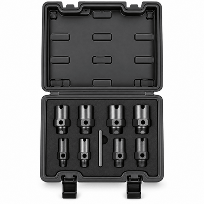 JBM SET RIPARAZIONE FILETTATURE INTERNE ED ESTERNE 9 PEZZI - 54003 - Techservice