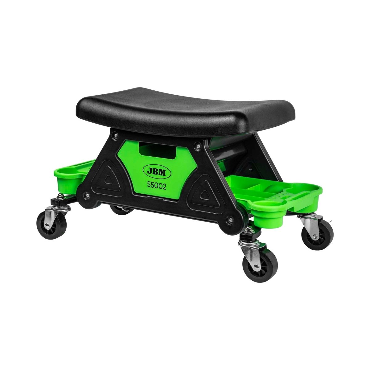 JBM SGABELLO IN ACCIAIO CON VASSOI ESTRAIBILI PER UTENSILI DA DETAILING 55002 - Techservice