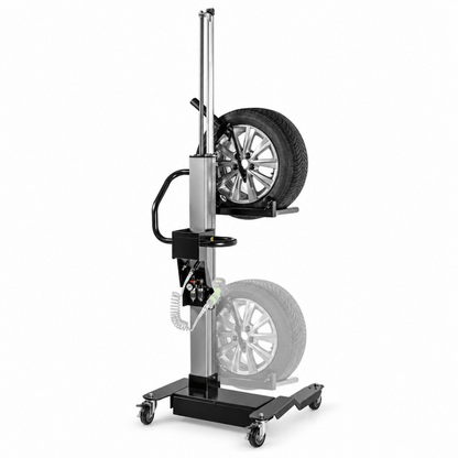 JBM Sollevatore Pneumatico per Ruote fino a 65 kg - 55164 - Techservice