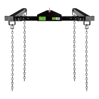 JBM Telaio di Sollevamento Regolabile per Batterie di veicoli elettrici | 1500 kg con 4 Catene - 55158 - Techservice