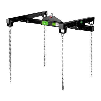 JBM Telaio di Sollevamento Regolabile per Batterie di veicoli elettrici | 1500 kg con 4 Catene - 55158 - Techservice