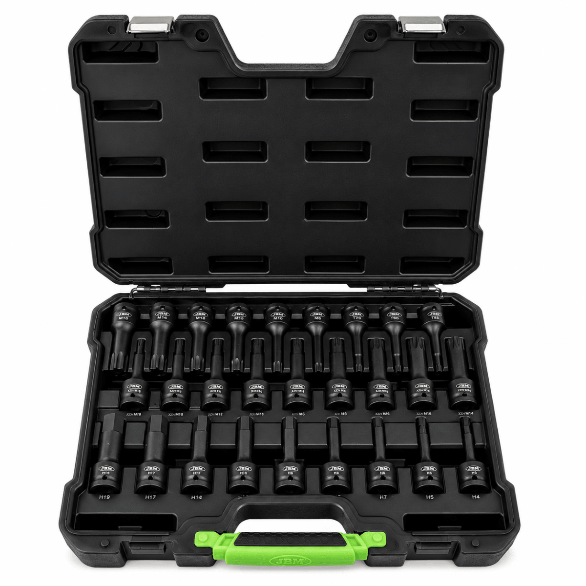 JBM VALIGETTA CON 27 PUNTE A PERCUSSIONE ASSORTITE 54726 - Techservice