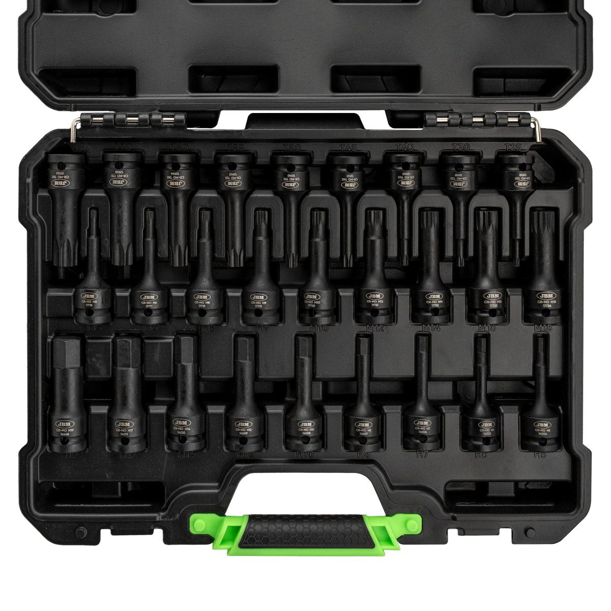 JBM VALIGETTA CON 27 PUNTE A PERCUSSIONE ASSORTITE 54726 - Techservice