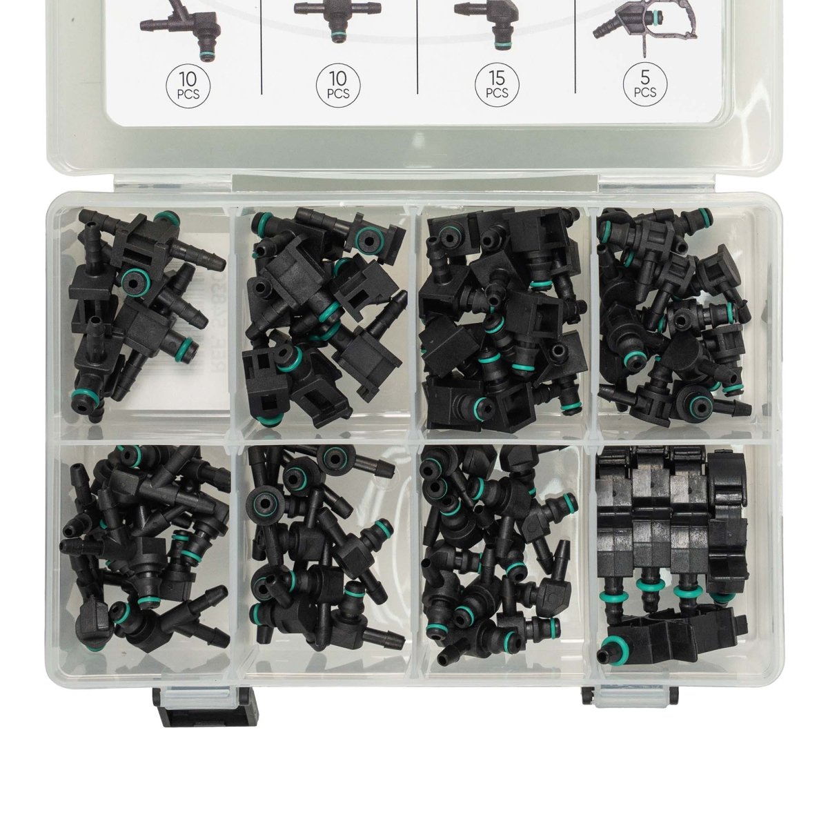 JBM VALIGETTA CON 85 RACCORDI DI RITORNO PER SISTEMI DIESEL 54830 - Techservice