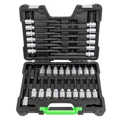 JBM VALIGETTA DI 32 PEZZI CON INSERTI RIBE 1/2" 52606 - Techservice
