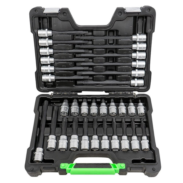 JBM VALIGETTA DI 32 PEZZI CON INSERTI RIBE 1/2" 52606 - Techservice