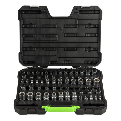 JBM VALIGETTA DI 77 PEZZI CON BUSSOLE E INSERTI TORX/TORX PLUS 54539