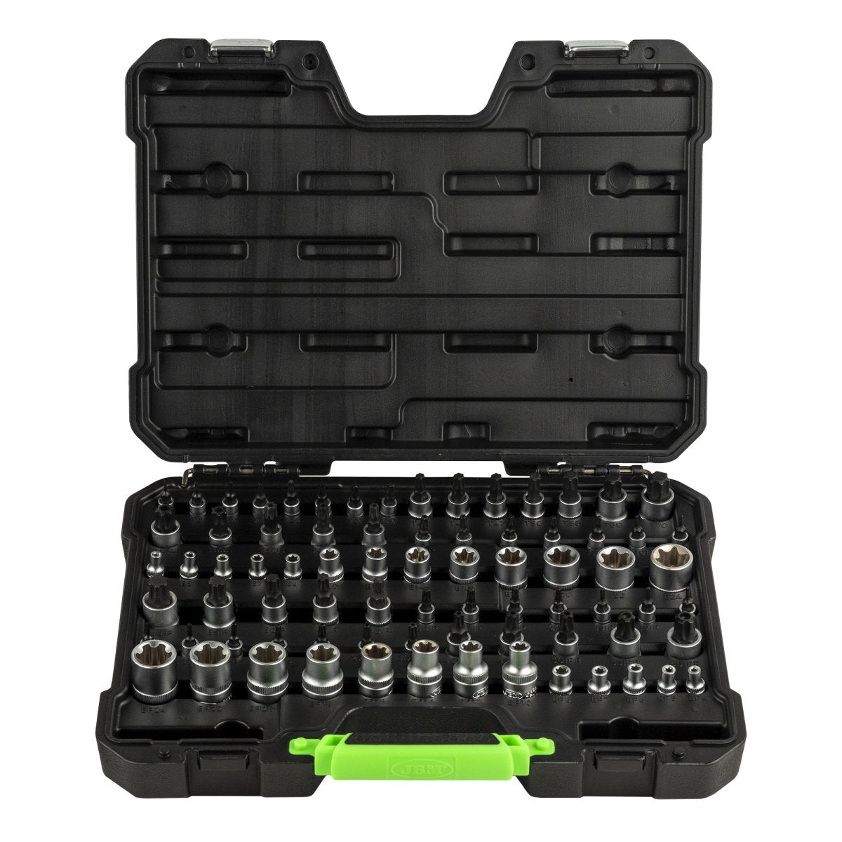 JBM VALIGETTA DI 77 PEZZI CON BUSSOLE E INSERTI TORX/TORX PLUS 54539 - Techservice