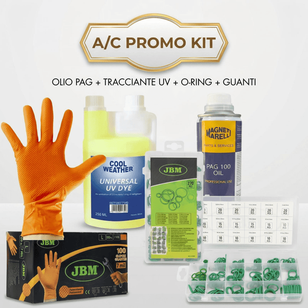 KIT PROMO A/C PROFESSIONAL – MANUTENZIONE ARIA CONDIZIONATA - Techservice