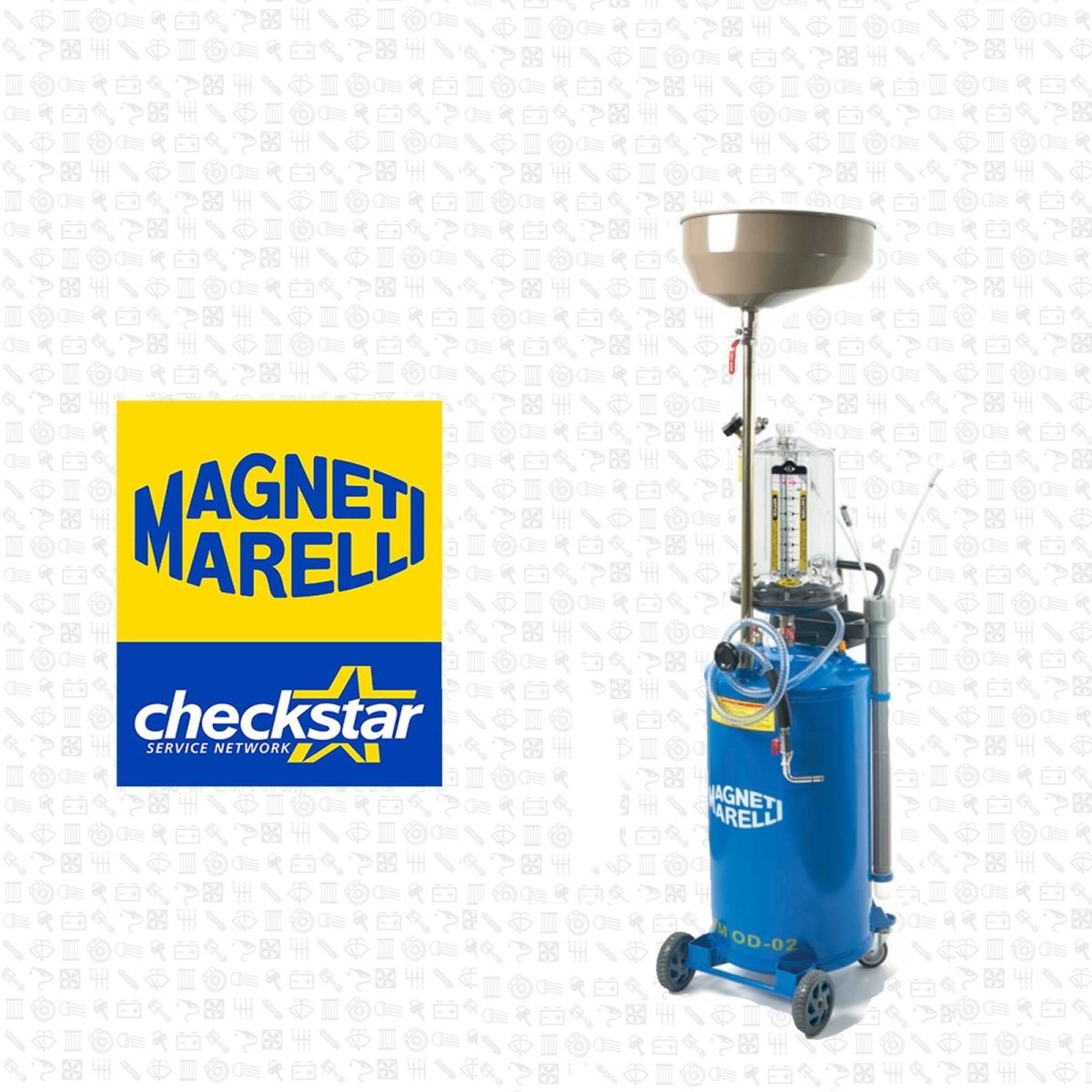 MAGNETI MARELLI ASPIRATORE OLIO 80 LITRI 007935016720 - Techservice