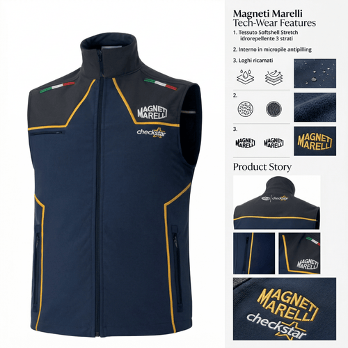 MAGNETI MARELLI GILET SOFT SHELL