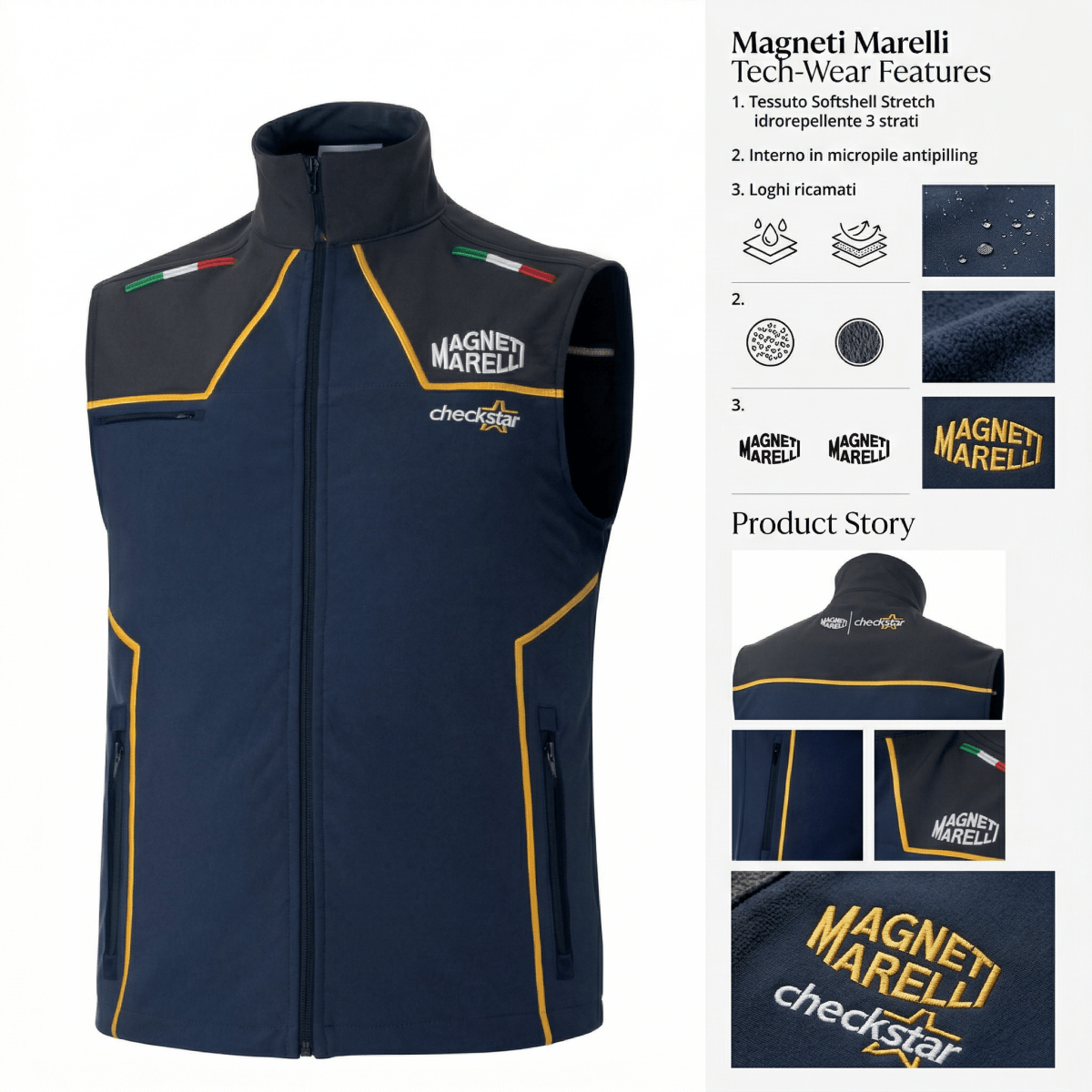 MAGNETI MARELLI GILET SOFT SHELL - Techservice