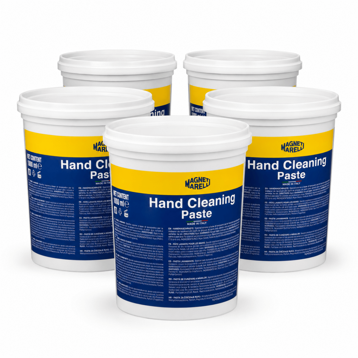 MAGNETI MARELLI - PASTA LAVAMANI 1000 ml | CONFEZIONE DA 5 PEZZI - Techservice