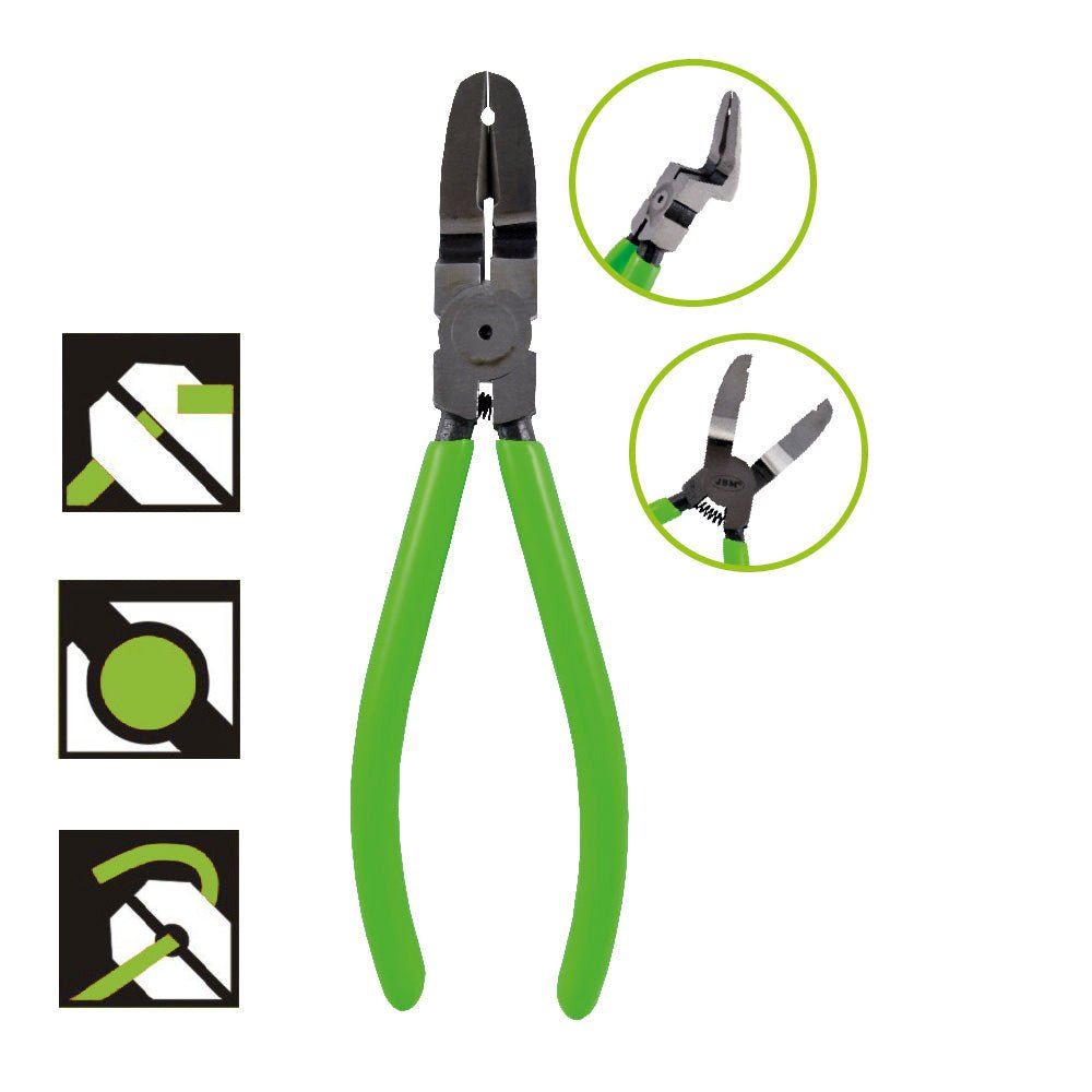 PINZA PER L'ESTRAZIONE DI GRAFFETTE DA CARROZZERIA + TENAGLIE SPELLAFILI JBM - Techservice