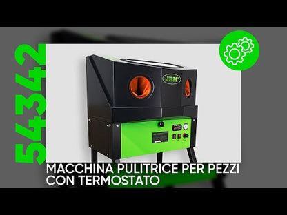 JBM MACCHINA LAVAPEZZI CON TERMOSTATO 14L 54342