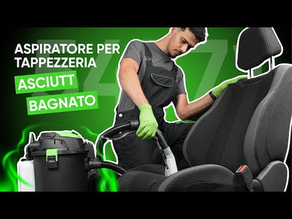 JBM ASPIRATORE PER TAPPEZZERIA DA 20L (ASCIUTTO+BAGNATO) 54771