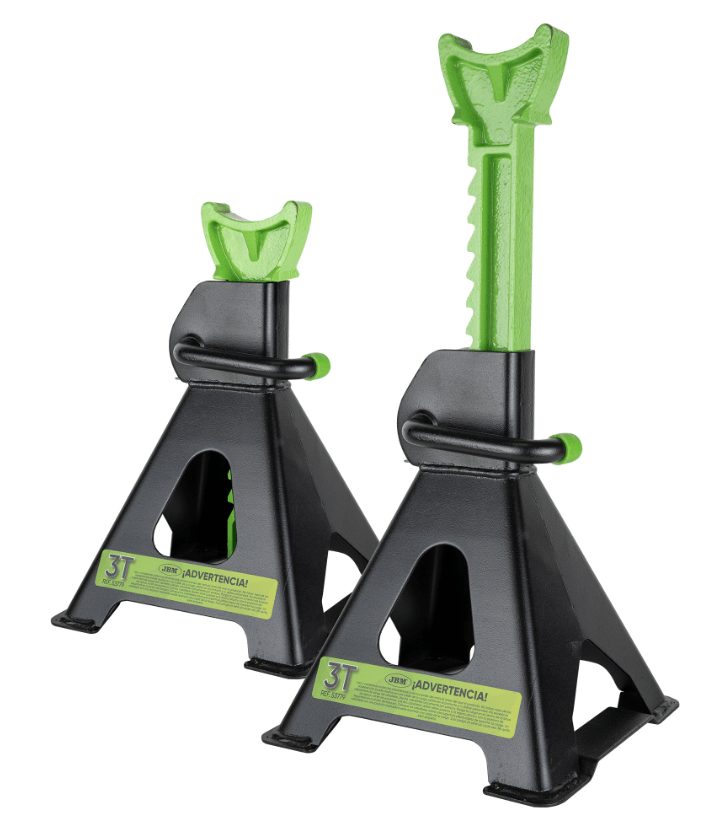 PROMOZIONE CARRELLO CON 3 RIPIANI JBM 51576 + SET DI 2 CAVALLETTI DA 3 T 53779 JBM - Techservice