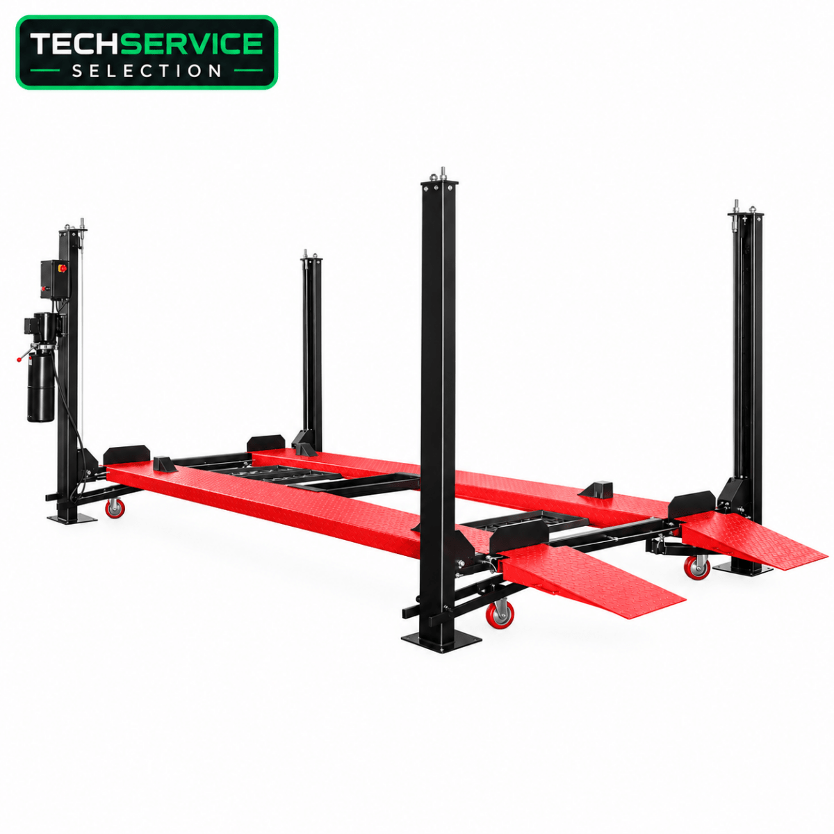 REDATS L-700 Ponte Parcheggio a 4 Colonne 4T - Sollevatore Auto 400V - Techservice