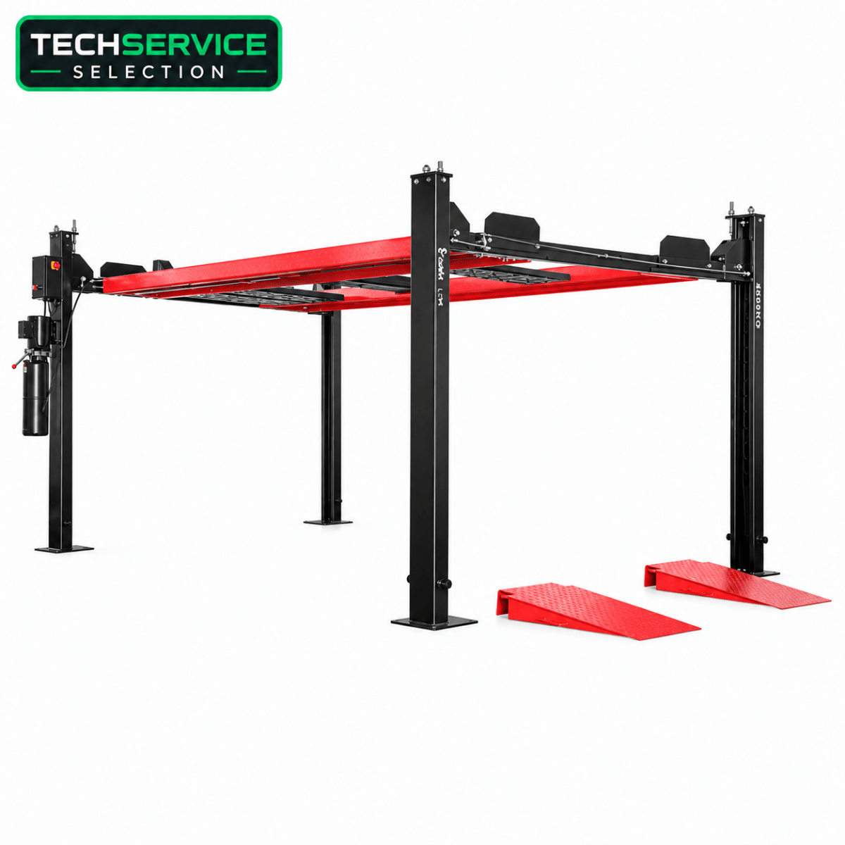 REDATS L-700 Ponte Parcheggio a 4 Colonne 4T - Sollevatore Auto 400V - Techservice