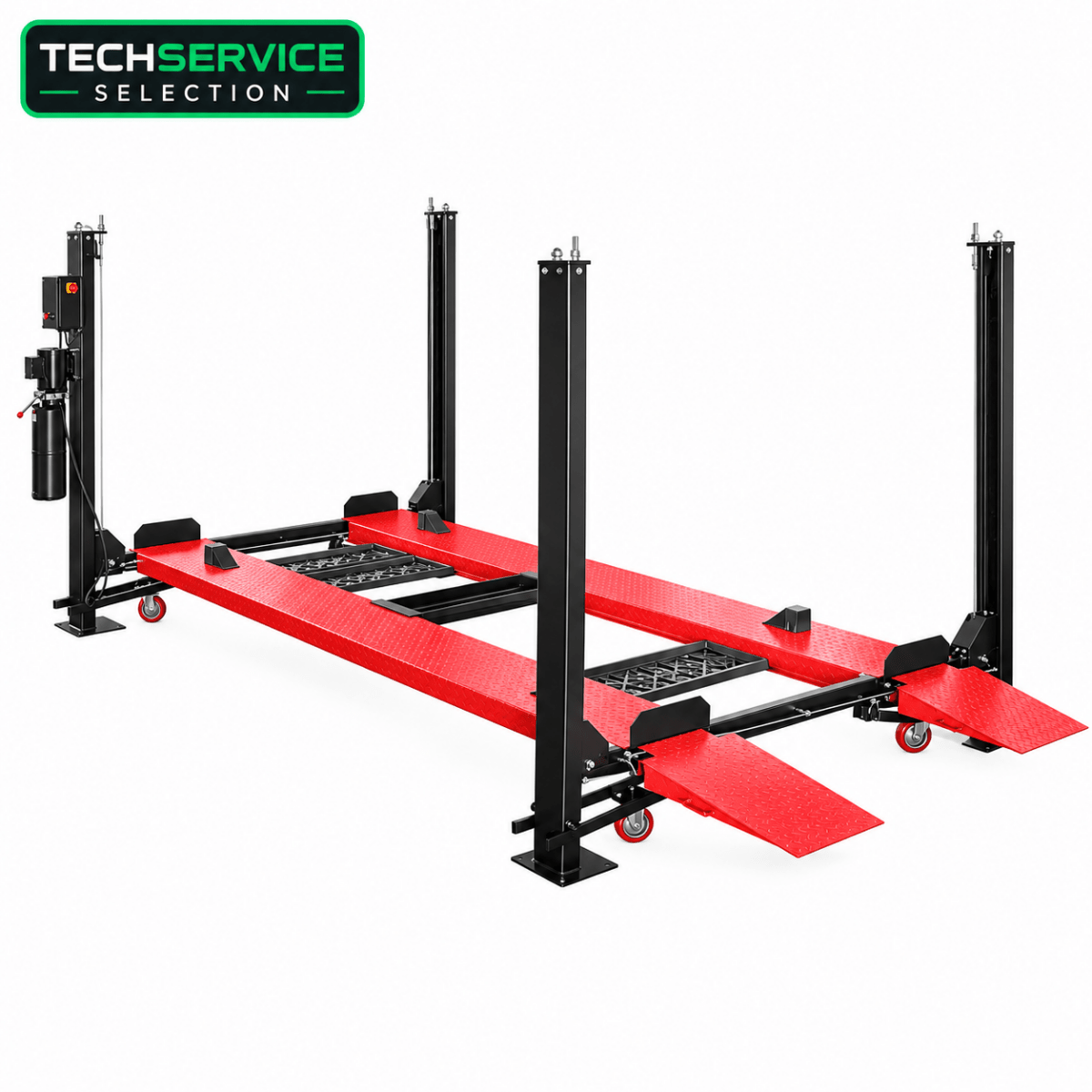 REDATS L-700 Ponte Parcheggio a 4 Colonne 4T - Sollevatore Auto 400V - Techservice