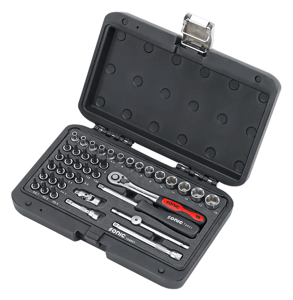 SONIC SET INSERTI BMCS 1/4" 40 PEZZI 104001 - Techservice