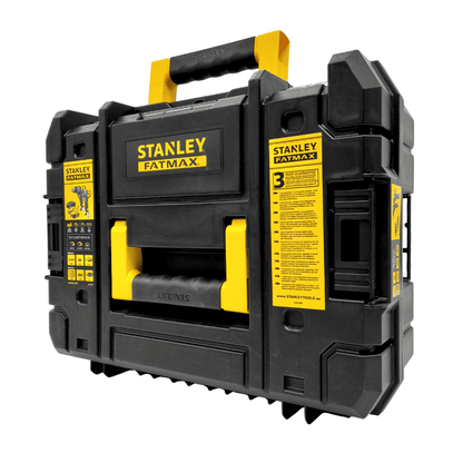 STANLEY - KIT TRAPANO AVVITATORE 18V + AVVITATORE AD IMPULSI 1/4” 18V CON VALIGETTA SFMCK211M2T-QW - Techservice