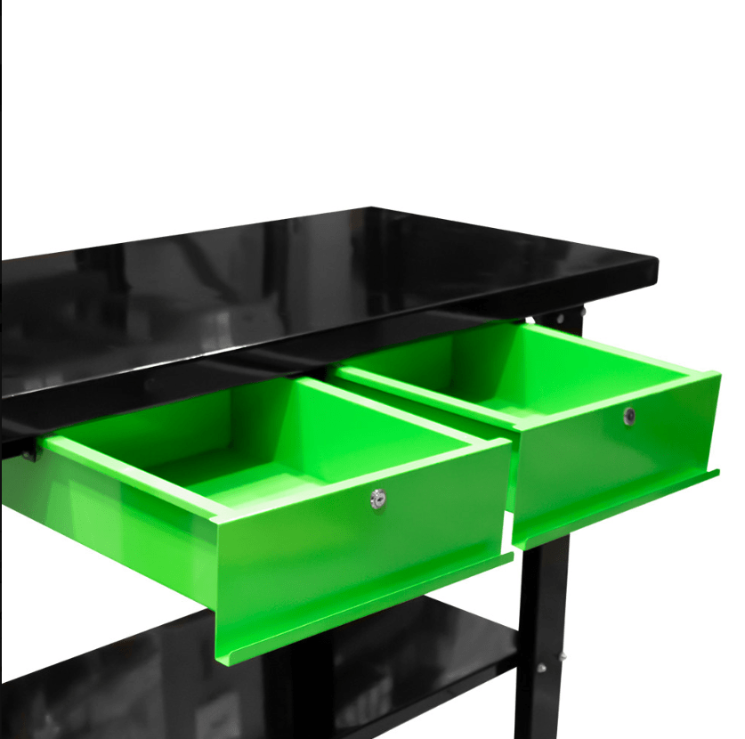 TAVOLO DI LAVORO A DUE CASSETTI JBM - 51737 - Techservice