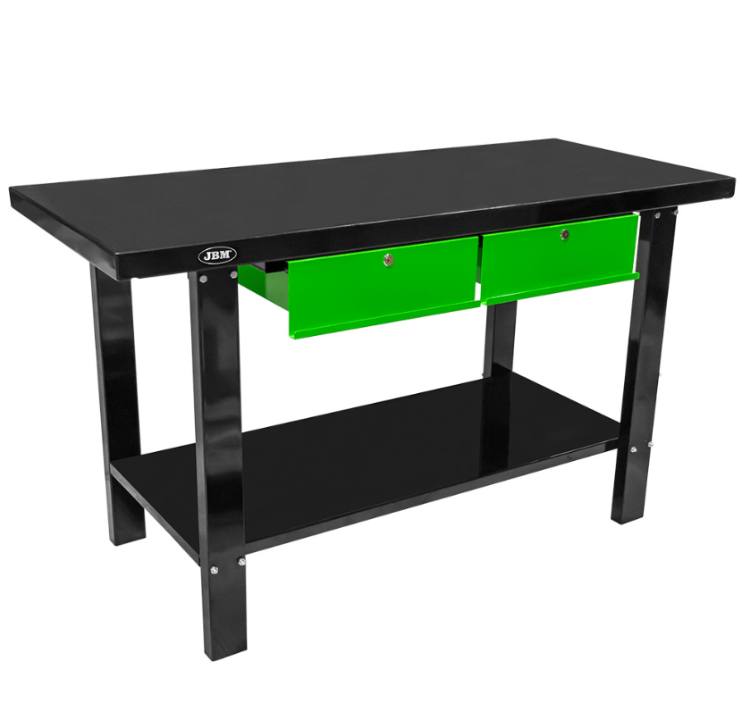 TAVOLO DI LAVORO A DUE CASSETTI JBM - 51737 - Techservice