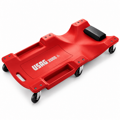USAG 2000 A – Lettino Sottomacchina Professionale 150 kg con 6 Ruote - Techservice
