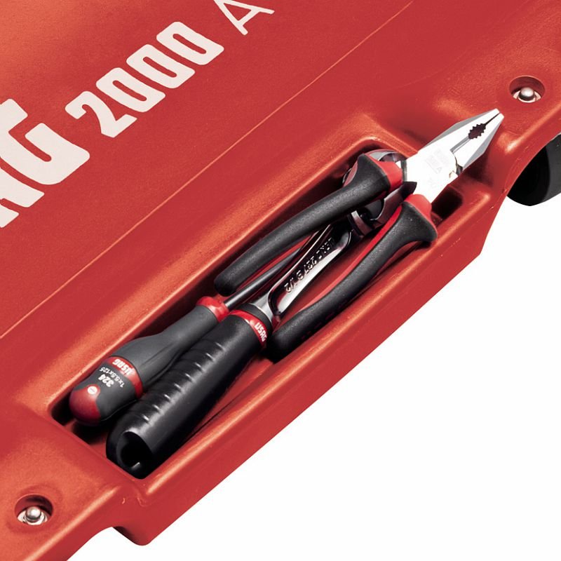 USAG 2000 A – Lettino Sottomacchina Professionale 150 kg con 6 Ruote - Techservice