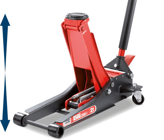 USAG SOLLEVATORE IDRAULICO 2 T | 2550 B - Techservice