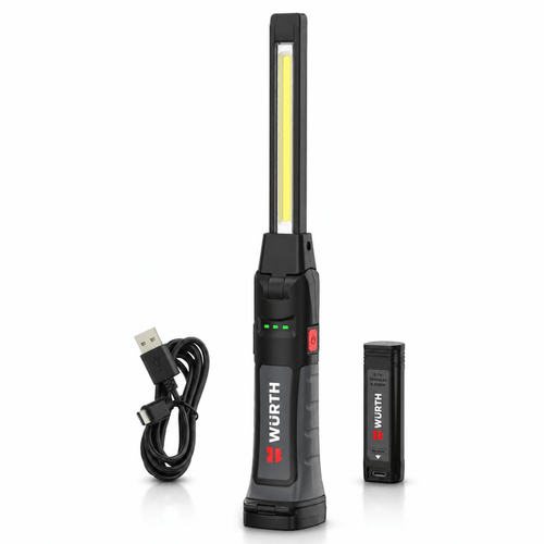 WÜRTH POWERSWAP BLADE – Lampada Portatile LED Ricaricabile Professionale 1000 Lumen con Batteria Sostituibile